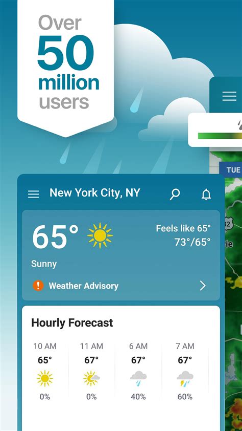 Tap the three-dot menu button. . The weather channel app download
